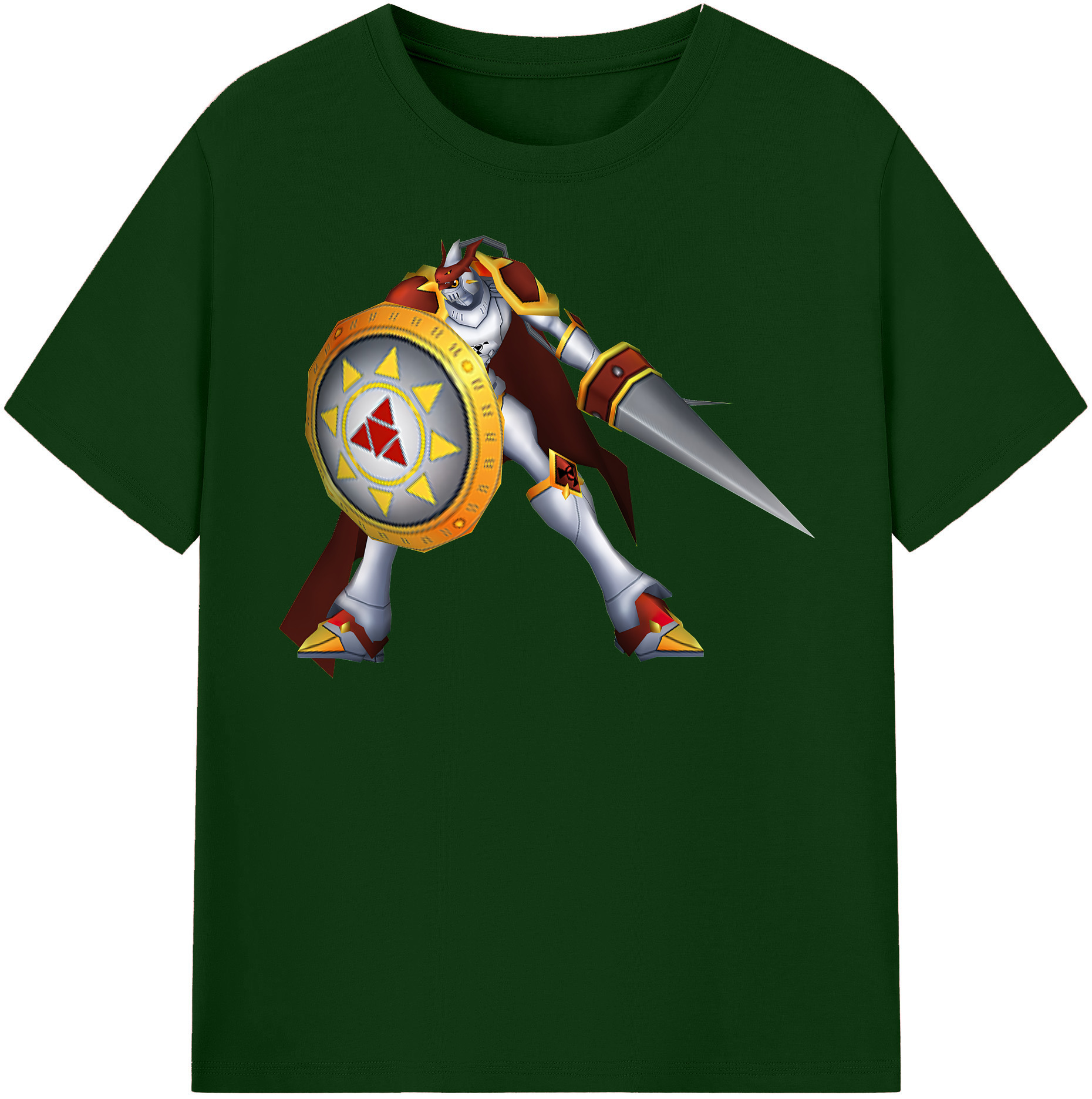 （画像用） Digimon デジタルモンスター/デジモン 綿100％半袖Tシャツ（フロントプリント）